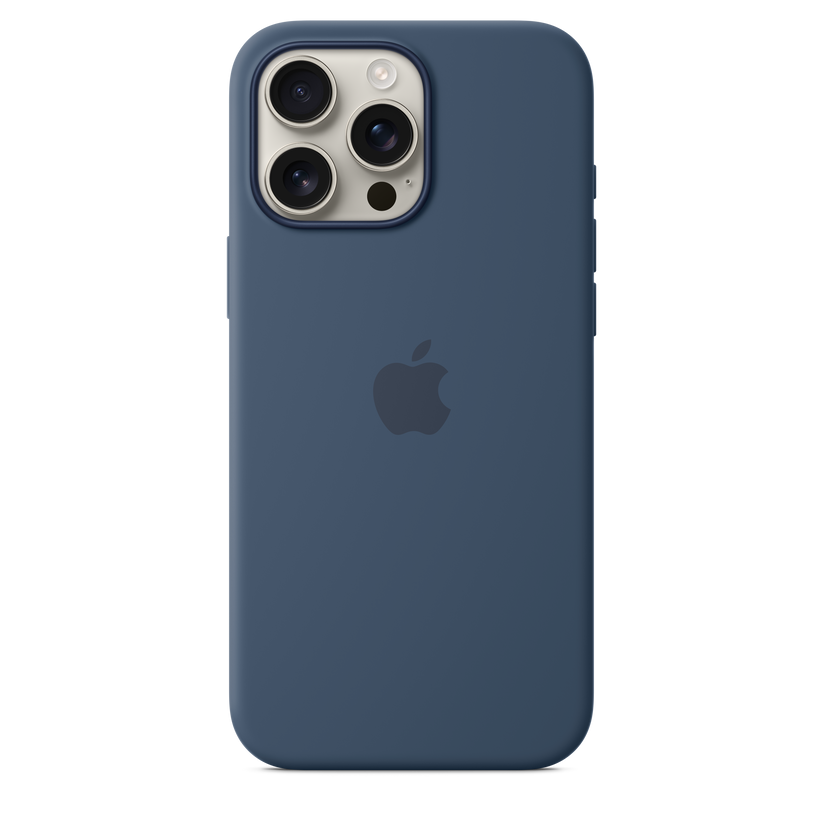 iPhone 16 Pro Max Silicone Case with MagSafe - Denim Get best offers for iPhone 16 Pro Max Silicone Case with MagSafe - Denim