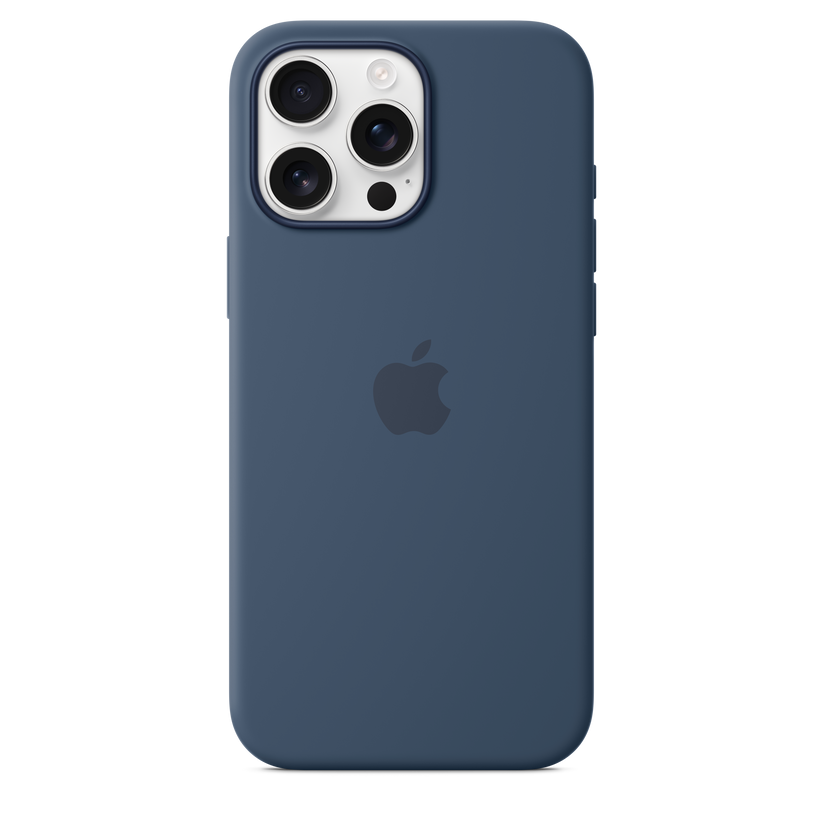 iPhone 16 Pro Max Silicone Case with MagSafe - Denim Get best offers for iPhone 16 Pro Max Silicone Case with MagSafe - Denim