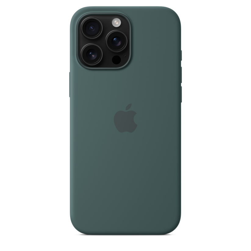 iPhone 16 Pro Max Silicone Case with MagSafe - Lake Green Get best offers for iPhone 16 Pro Max Silicone Case with MagSafe - Lake Green