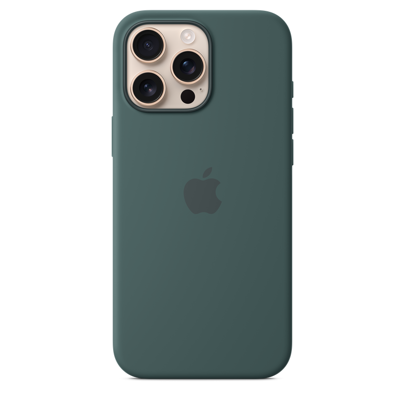 iPhone 16 Pro Max Silicone Case with MagSafe - Lake Green Get best offers for iPhone 16 Pro Max Silicone Case with MagSafe - Lake Green