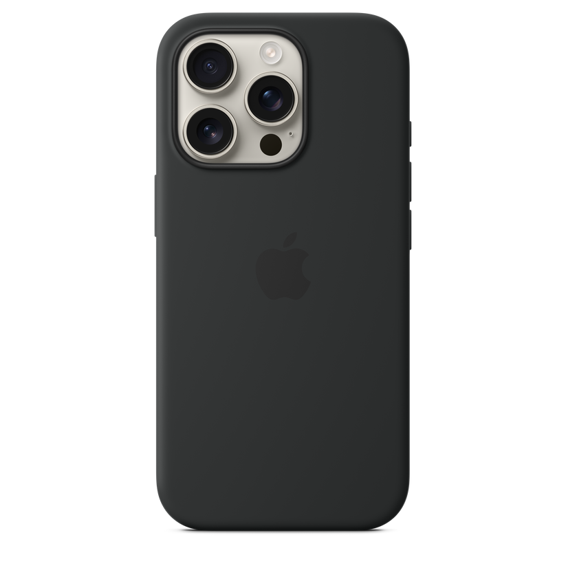 iPhone 16 Pro Silicone Case with MagSafe - Black Get best offers for iPhone 16 Pro Silicone Case with MagSafe - Black