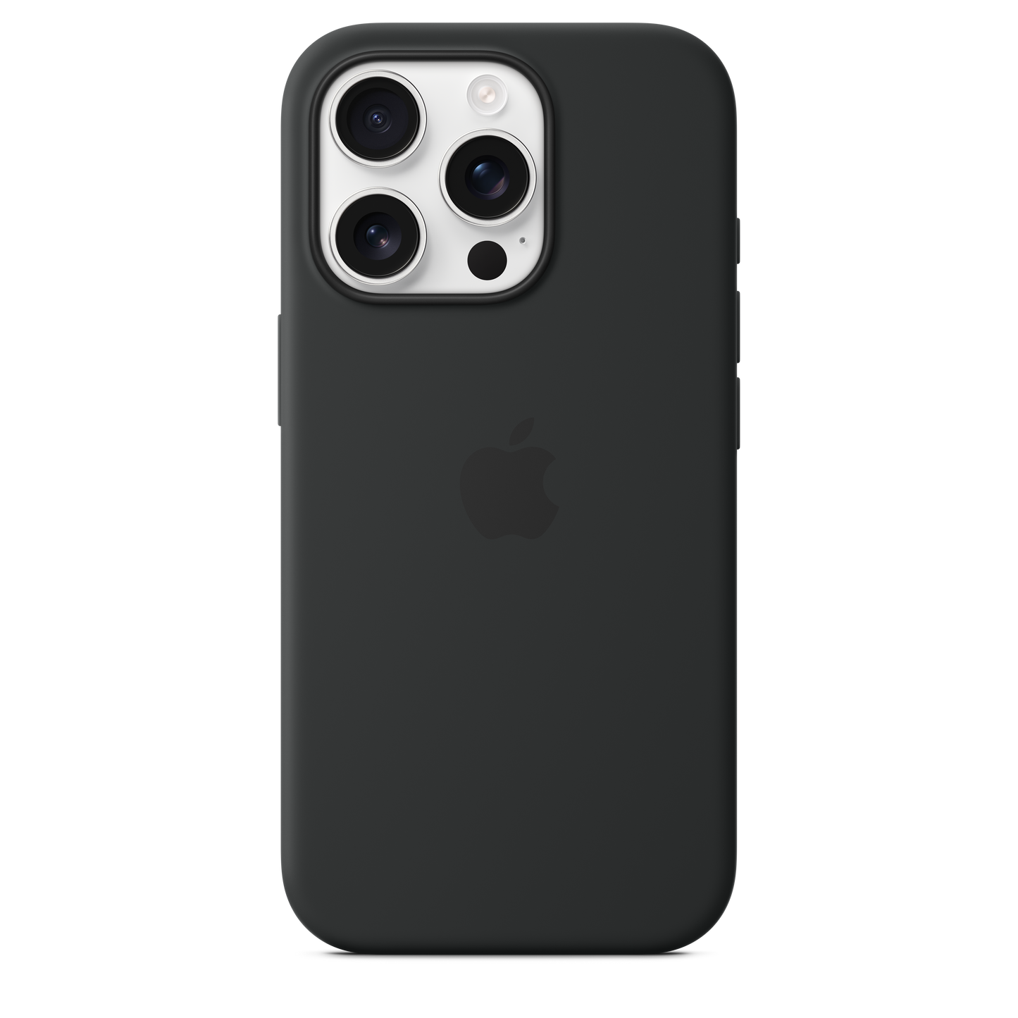 iPhone 16 Pro Silicone Case with MagSafe - Black