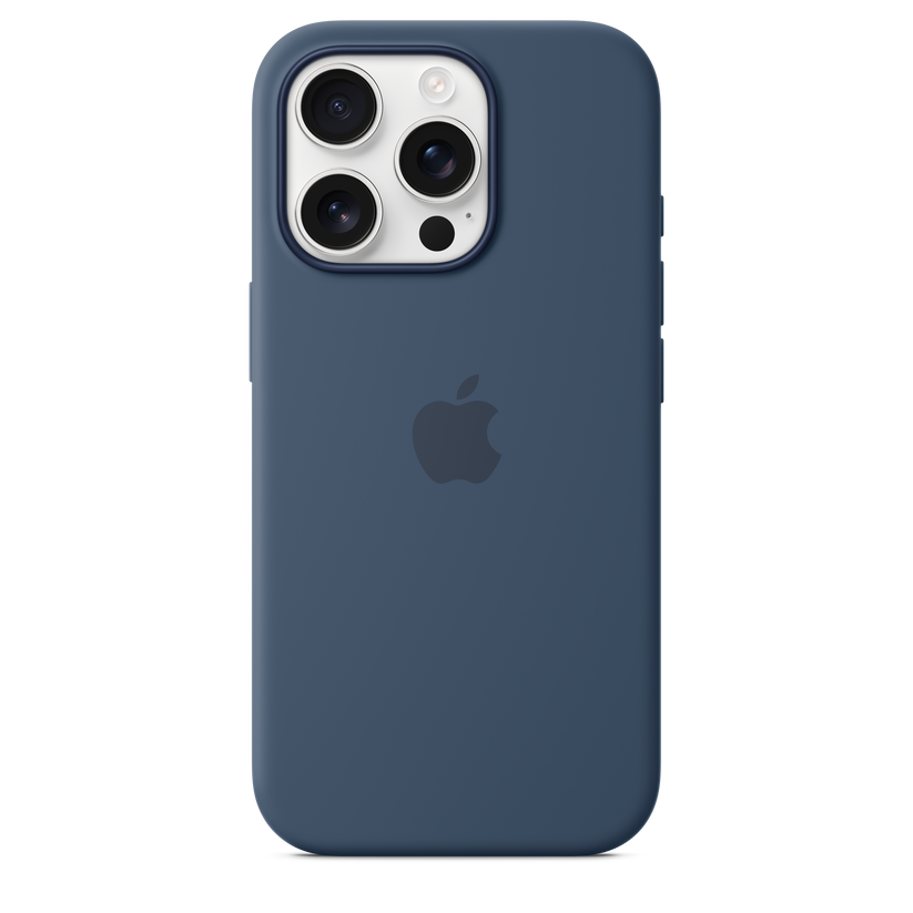 iPhone 16 Pro Silicone Case with MagSafe - Denim Get best offers for iPhone 16 Pro Silicone Case with MagSafe - Denim