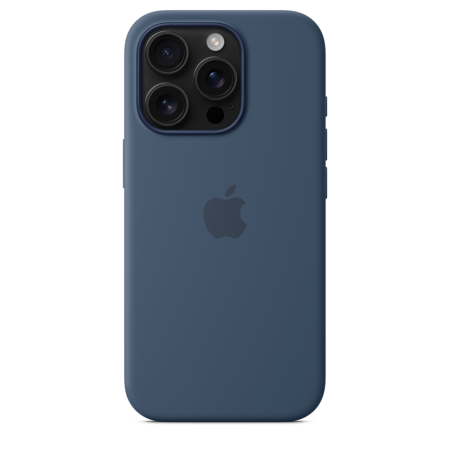 iPhone 16 Pro Silicone Case with MagSafe - Denim