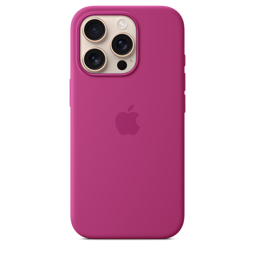 iPhone 16 Pro Silicone Case with MagSafe - Fuchsia Get best offers for iPhone 16 Pro Silicone Case with MagSafe - Fuchsia