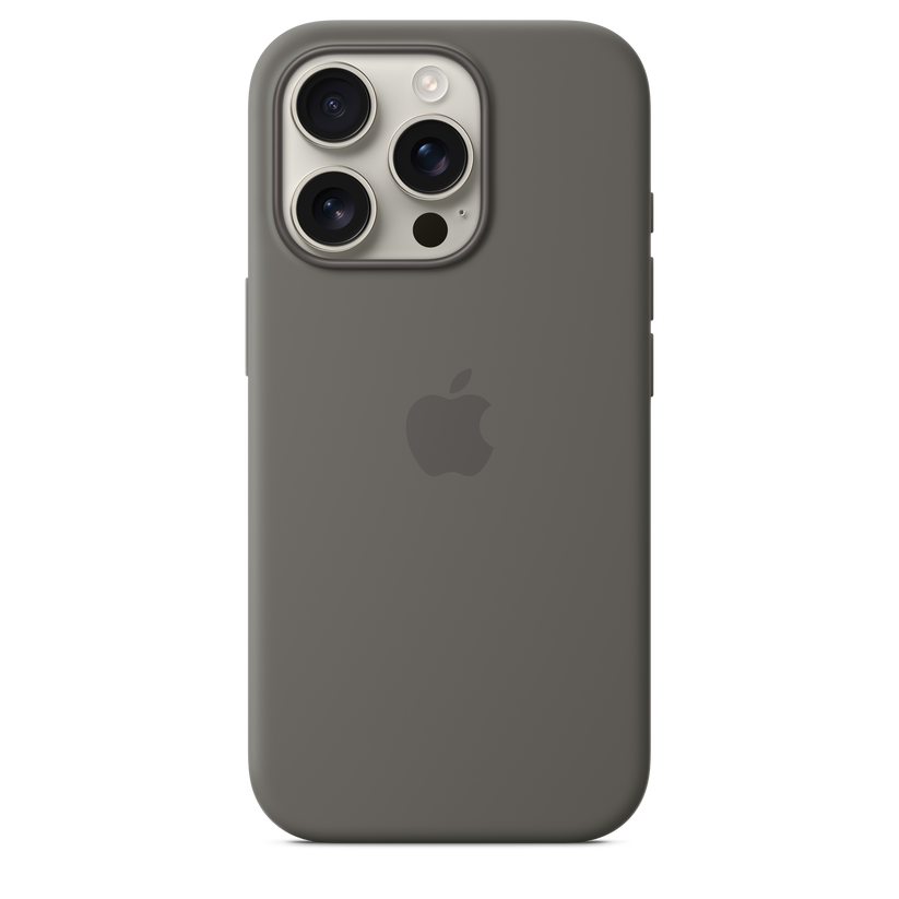 iPhone 16 Pro Silicone Case with MagSafe - Stone Grey Get best offers for iPhone 16 Pro Silicone Case with MagSafe - Stone Grey