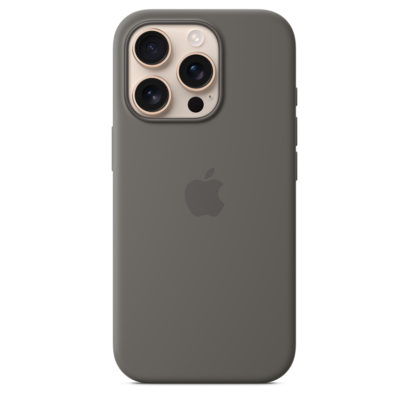 iPhone 16 Pro Silicone Case with MagSafe - Stone Grey Get best offers for iPhone 16 Pro Silicone Case with MagSafe - Stone Grey