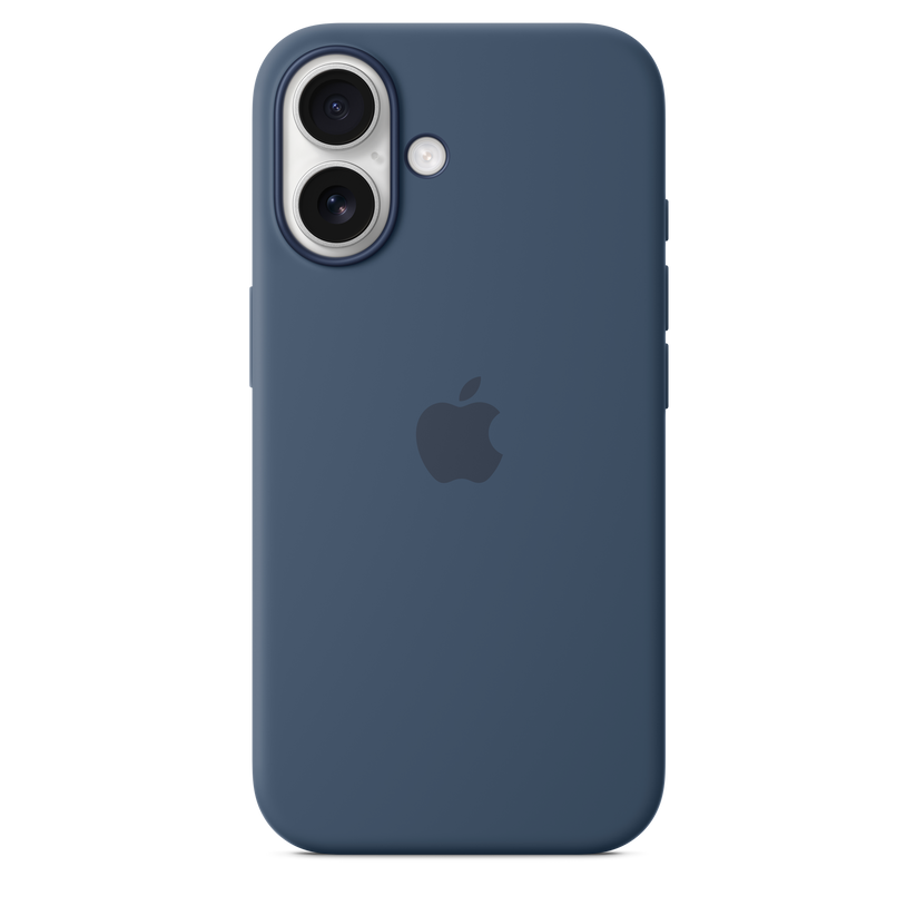 iPhone 16 Silicone Case with MagSafe - Denim Get best offers for iPhone 16 Silicone Case with MagSafe - Denim