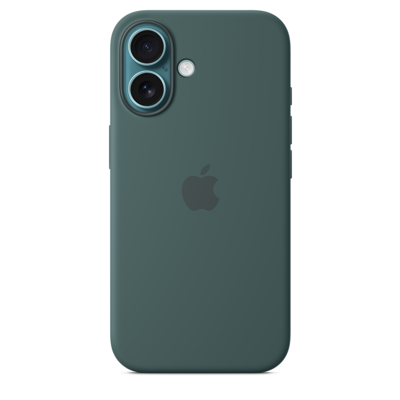 iPhone 16 Silicone Case with MagSafe - Lake Green Get best offers for iPhone 16 Silicone Case with MagSafe - Lake Green