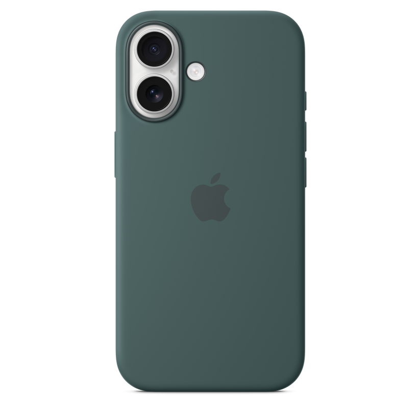 iPhone 16 Silicone Case with MagSafe - Lake Green Get best offers for iPhone 16 Silicone Case with MagSafe - Lake Green