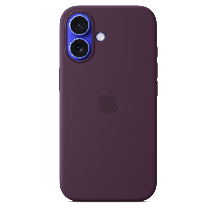 iPhone 16 Silicone Case with MagSafe - Plum Get best offers for iPhone 16 Silicone Case with MagSafe - Plum