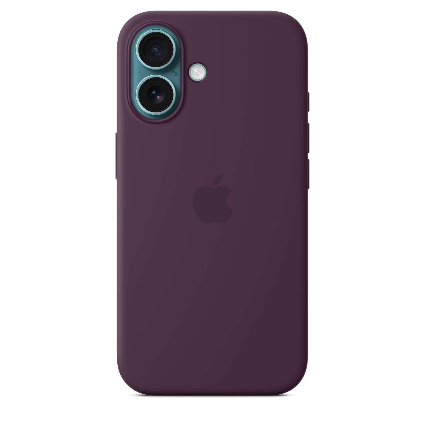 iPhone 16 Silicone Case with MagSafe - Plum