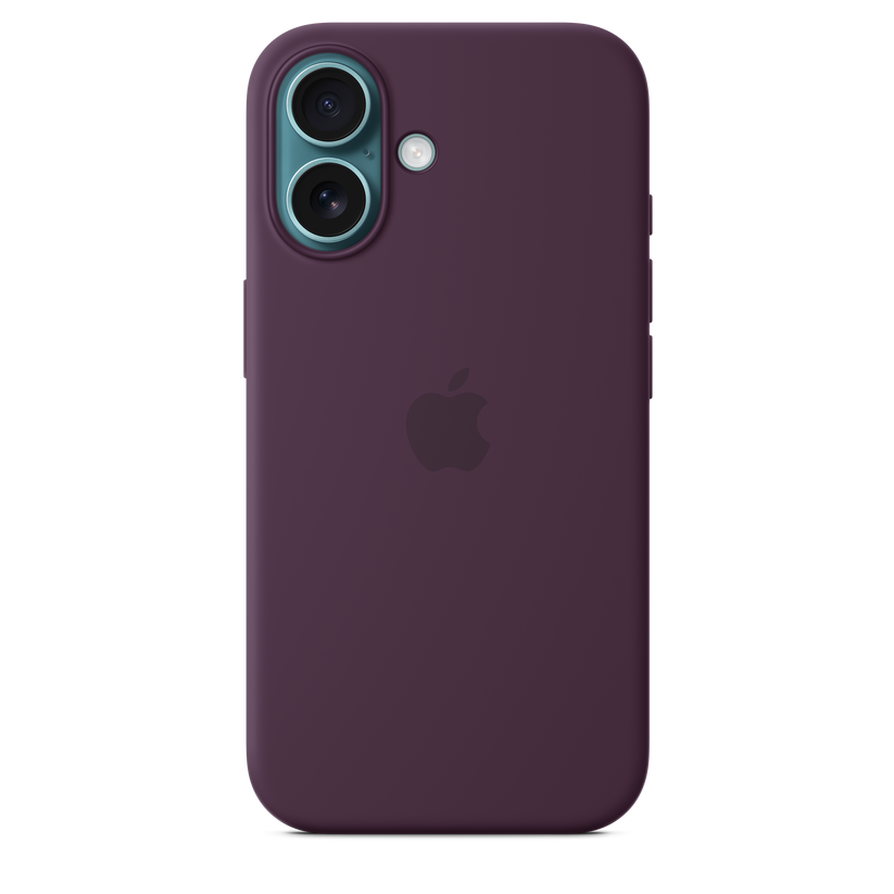 iPhone 16 Silicone Case with MagSafe - Plum Get best offers for iPhone 16 Silicone Case with MagSafe - Plum