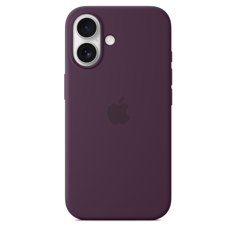 iPhone 16 Silicone Case with MagSafe - Plum Get best offers for iPhone 16 Silicone Case with MagSafe - Plum