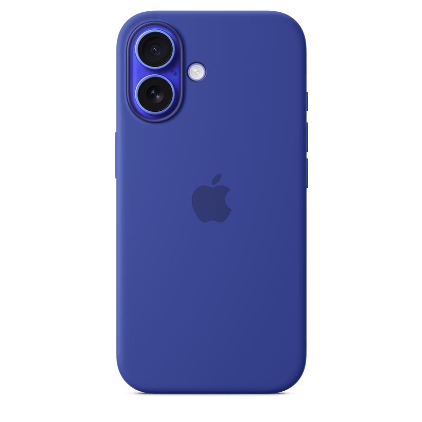 iPhone 16 Silicone Case with MagSafe - Ultramarine Get best offers for iPhone 16 Silicone Case with MagSafe - Ultramarine