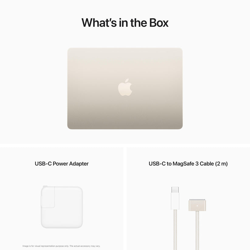 13-inch MacBook Air: Apple M2 chip with 8‑core CPU and 8‑core GPU, 256GB SSD - Starlight Get best offers for 13-inch MacBook Air: Apple M2 chip with 8‑core CPU and 8‑core GPU, 256GB SSD - Starlight