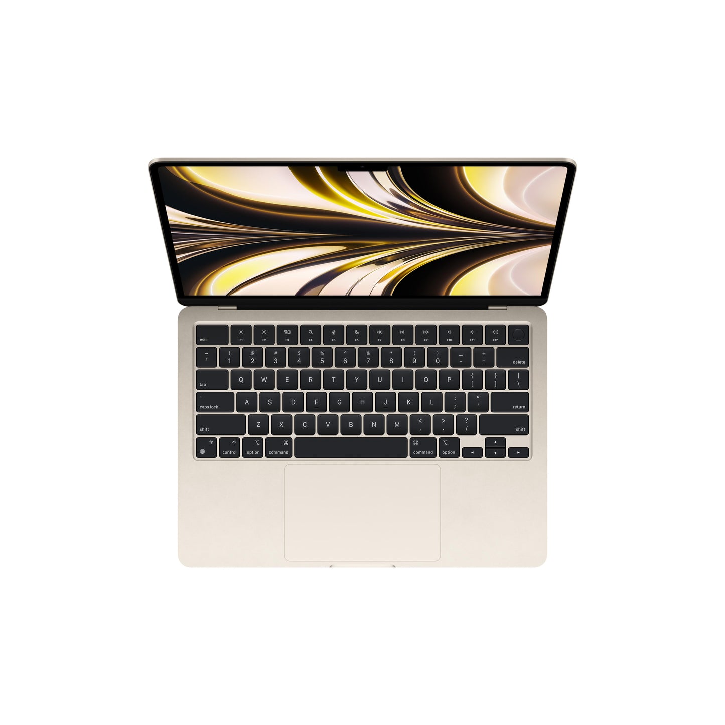 13-inch MacBook Air: Apple M2 chip with 8‑core CPU and 10‑core GPU, 512GB SSD - Starlight