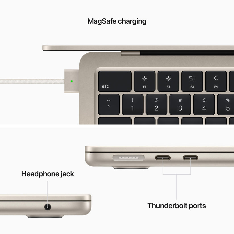 13-inch MacBook Air: Apple M2 chip with 8‑core CPU and 8‑core GPU, 256GB SSD - Starlight Get best offers for 13-inch MacBook Air: Apple M2 chip with 8‑core CPU and 8‑core GPU, 256GB SSD - Starlight