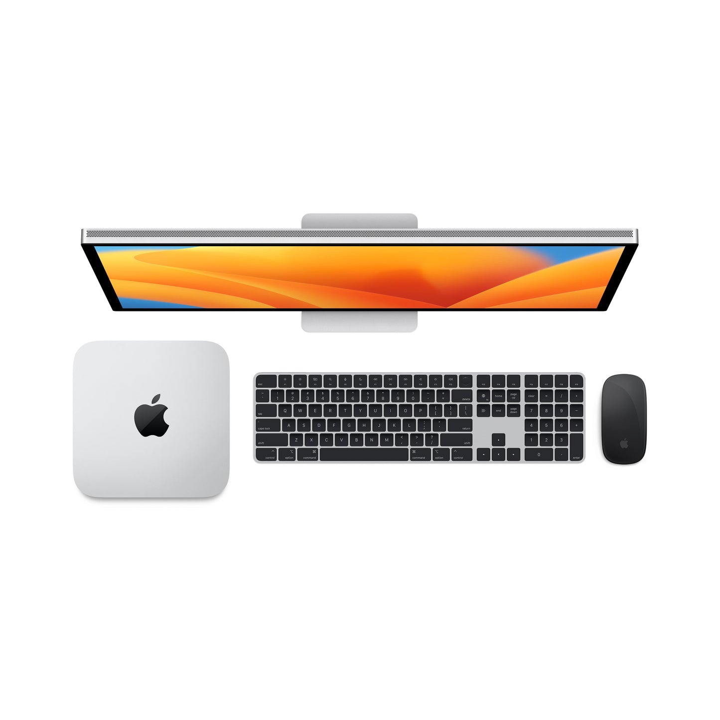 Mac mini: Apple M2 chip with 8‑core CPU and 10‑core GPU, 256GB SSD - Silver