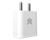 STM Fast charge 33W DUAL USB-C & USB-A Power Adapter - White