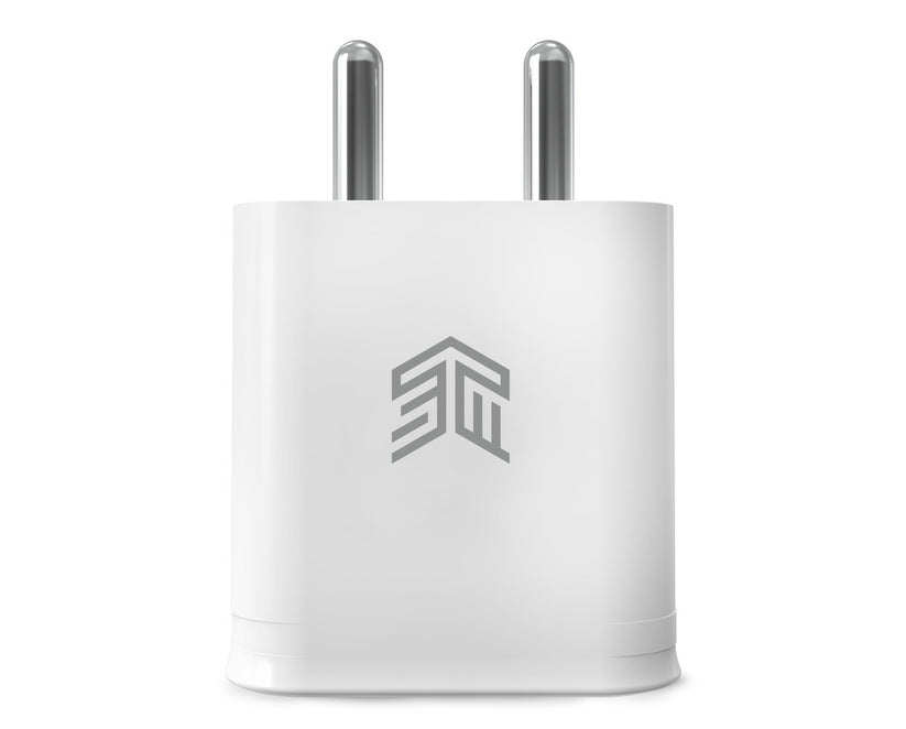 STM Fast charge 33W DUAL USB-C & USB-A Power Adapter - White Get best offers for STM Fast charge 33W DUAL USB-C & USB-A Power Adapter - White