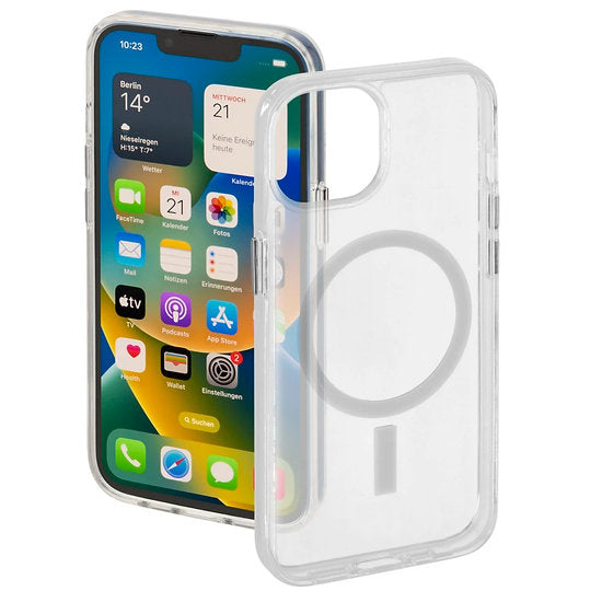 HAMA MagCase Safety Cover for iPhone 14 Plus, Transparent Get best offers for HAMA MagCase Safety Cover for iPhone 14 Plus, Transparent
