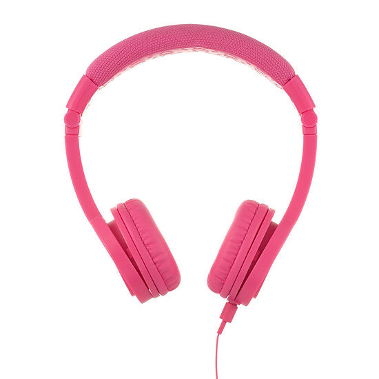 ONANOFF BuddyPhones Explore Plus Foldable with Mic , Rose Pink