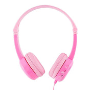 ONANOFF BuddyPhones Travel, Foldable with 3 step volume setting, Pink