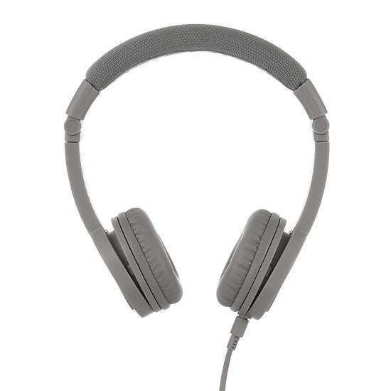 ONANOFF BuddyPhones Explore Plus Foldable wth Mic , Grey Matt