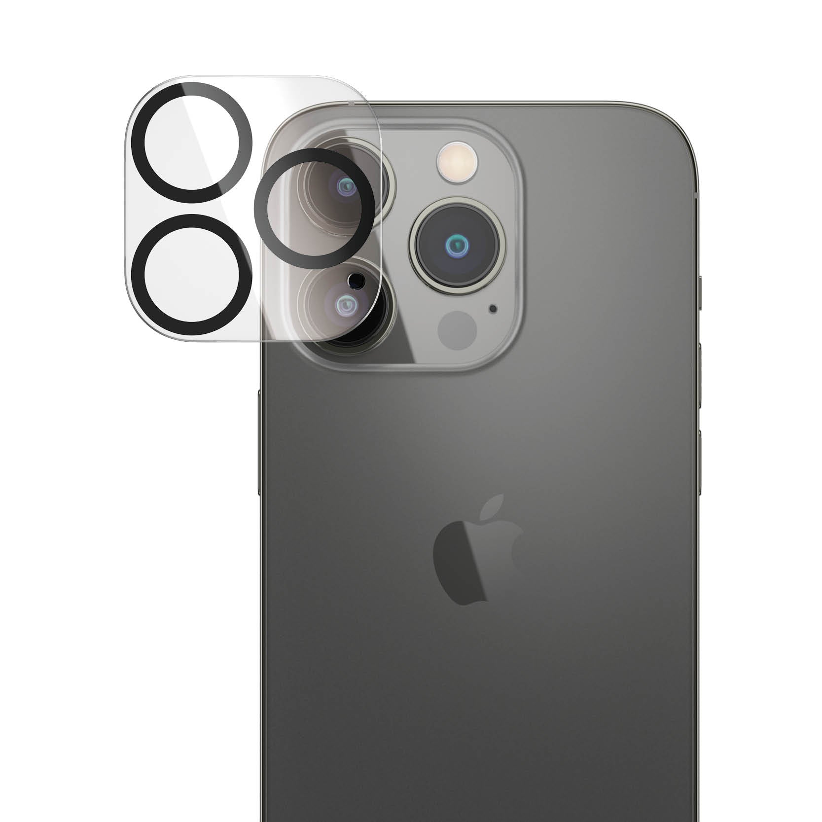 Imak Black Glass Camera Lens Protector for iPhone 13 Pro