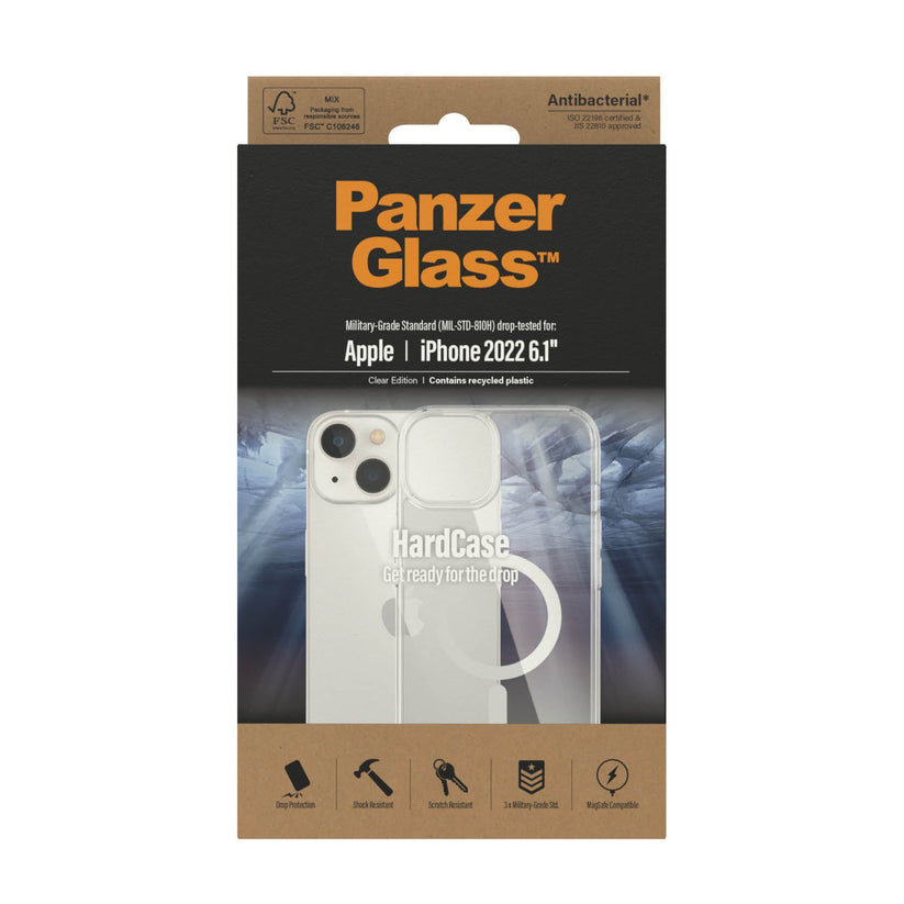PanzerGlass™ HardCase MagSafe Compatible for iPhone 14 - Clear Edition Get best offers for PanzerGlass™ HardCase MagSafe Compatible for iPhone 14 - Clear Edition