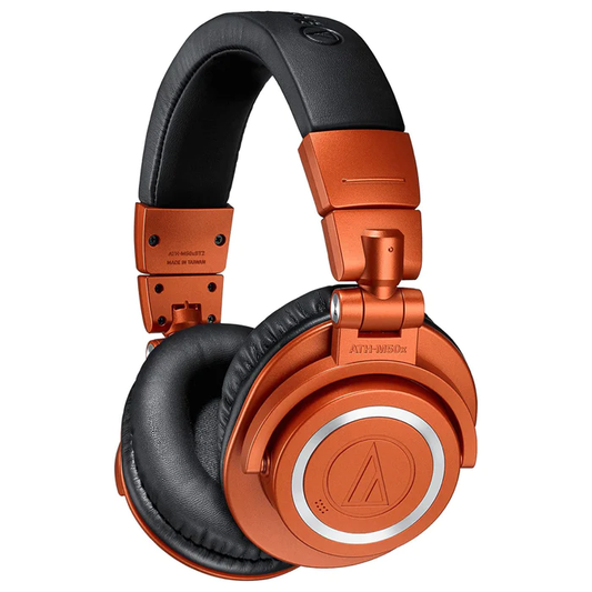 Audio technica over-ear headphone - Mid Night Orange