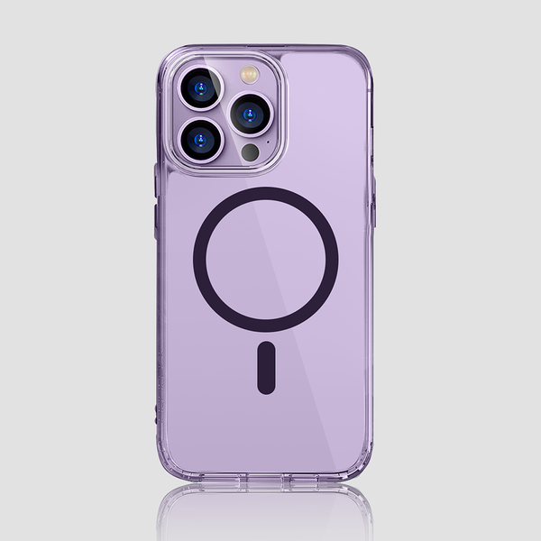 GRIPP Clear MagSafe Case for Apple iPhone 14 Pro Max (6.7) with Purple Ring - Clear Get best offers for GRIPP Clear MagSafe Case for Apple iPhone 14 Pro Max (6.7) with Purple Ring - Clear