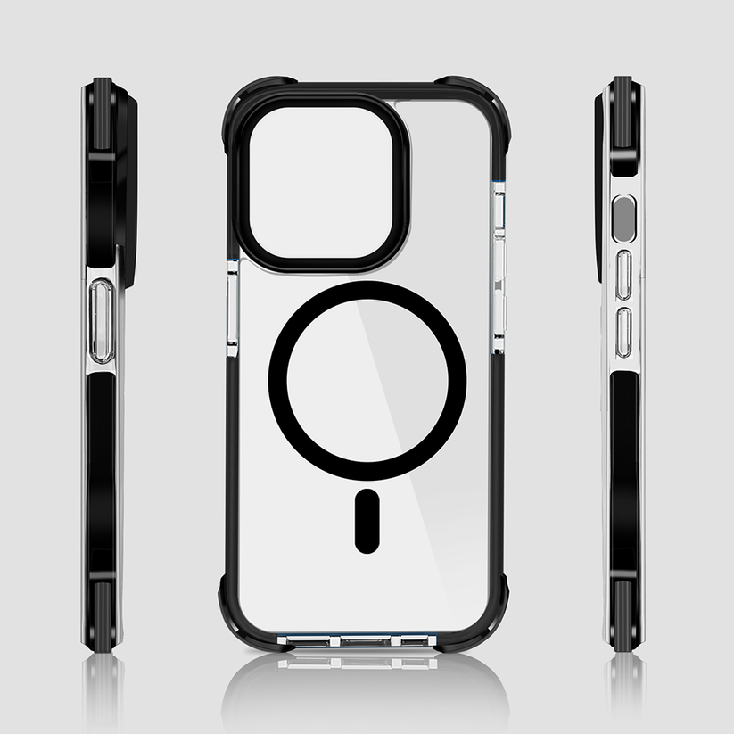 Gripp EVO MagSafe Case for iPhone 14 Pro (6.1) With Black Ring - Black (Transparent Back) Get best offers for Gripp EVO MagSafe Case for iPhone 14 Pro (6.1) With Black Ring - Black (Transparent Back)