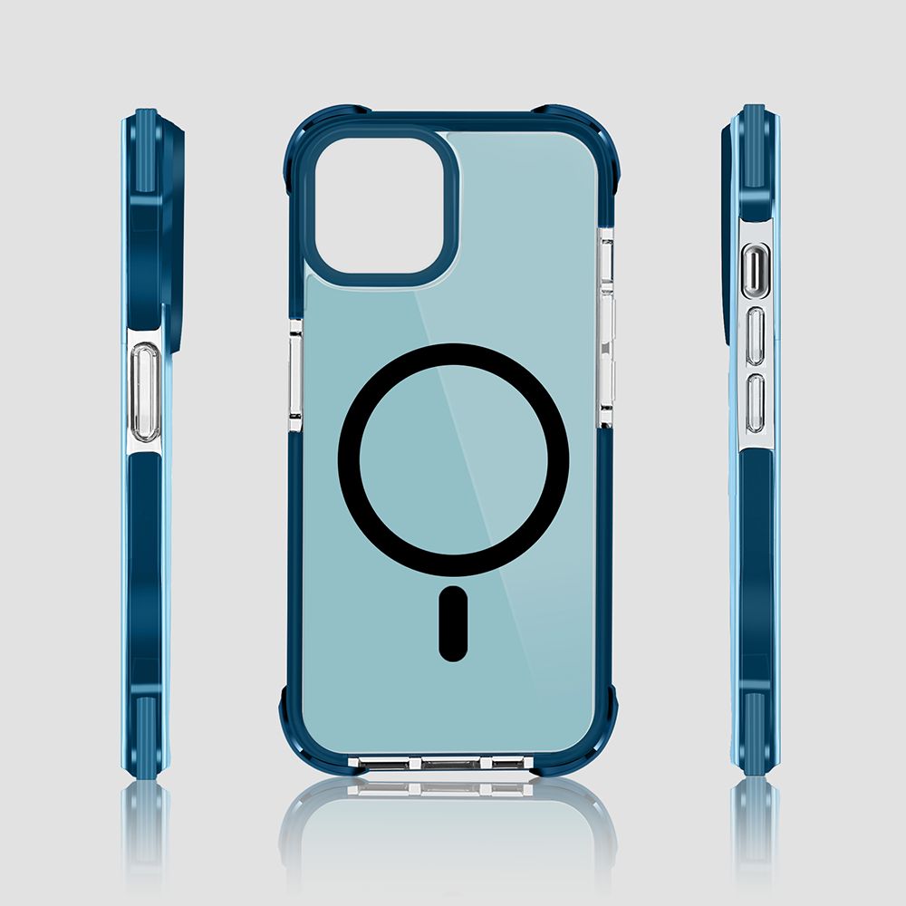 Gripp EVO MagSafe Case for Apple iPhone 14 Plus (6.7) - Dark Blue (Blue Back)
