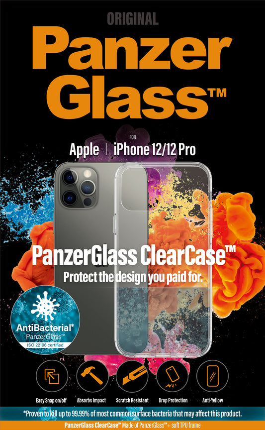 PanzerGlass ClearCase for iPhone 12/12 Pro