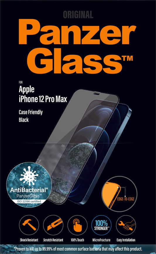 PanzerGlass for iPhone 12 Pro Max - Black