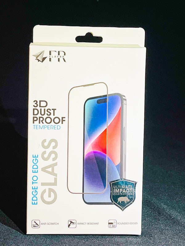 Flayrr Edge to Edge 3D Smooth Tempered Glass for iPhone 14 Pro - Transparent Get best offers for Flayrr Edge to Edge 3D Smooth Tempered Glass for iPhone 14 Pro - Transparent