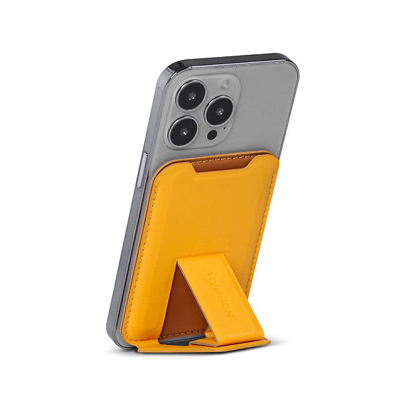 HYPHEN MagSafe Wallet - Card Holder with Stand - Orange