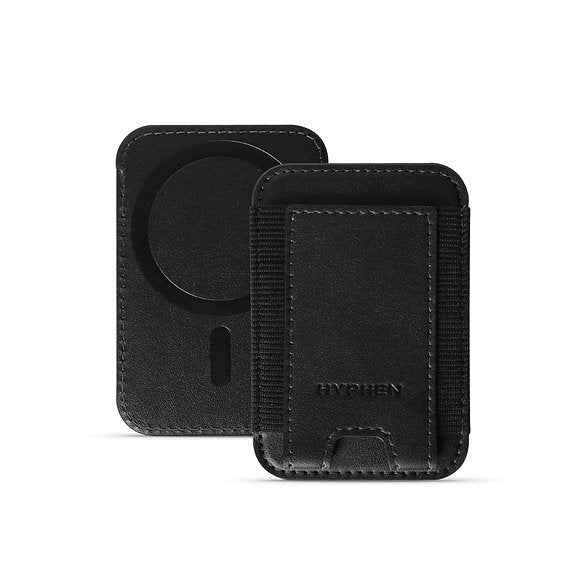 HYPHEN MagSafe Wallet - Single Pocket¬†Holder - Black¬†