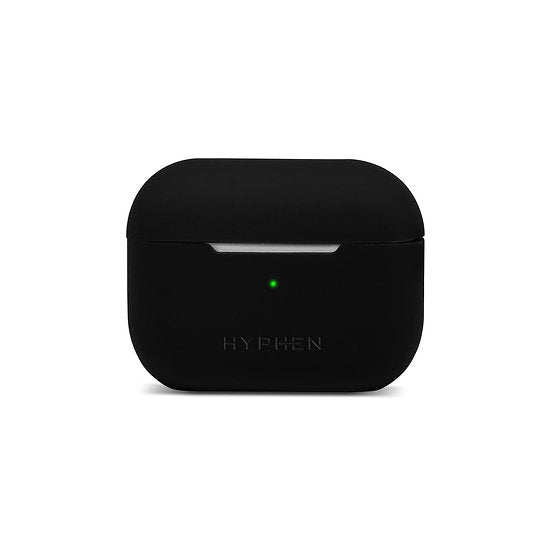 HYPHEN Silicone Case Airpods Pro 2Nd Gen - Black + Clear Cas