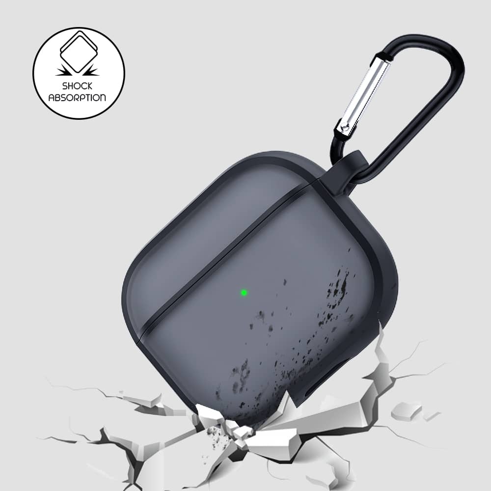 GRIPP Bolt Matte case + Keyring Hook for Airpods 3