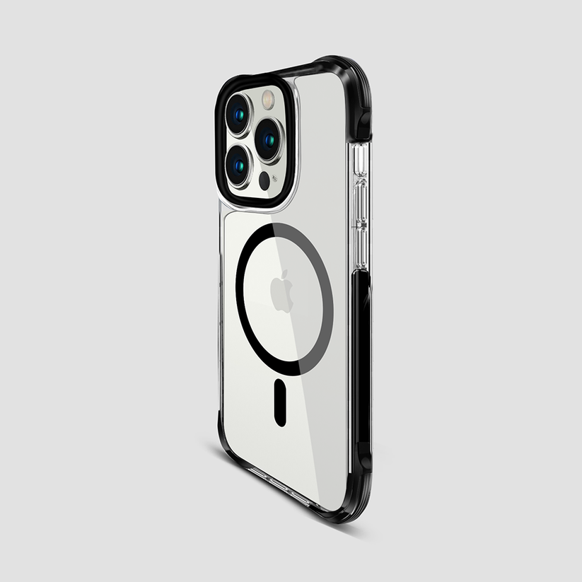 Gripp EVO MagSafe Case for iPhone 14 Pro (6.1) With Black Ring - Black (Transparent Back) Get best offers for Gripp EVO MagSafe Case for iPhone 14 Pro (6.1) With Black Ring - Black (Transparent Back)