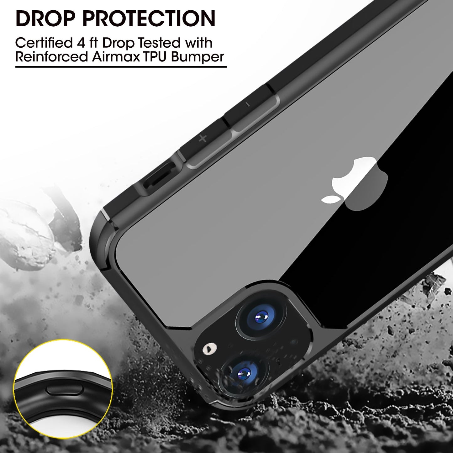Gripp Defender Case for Apple iPhone 14 Plus (6.7) - Black