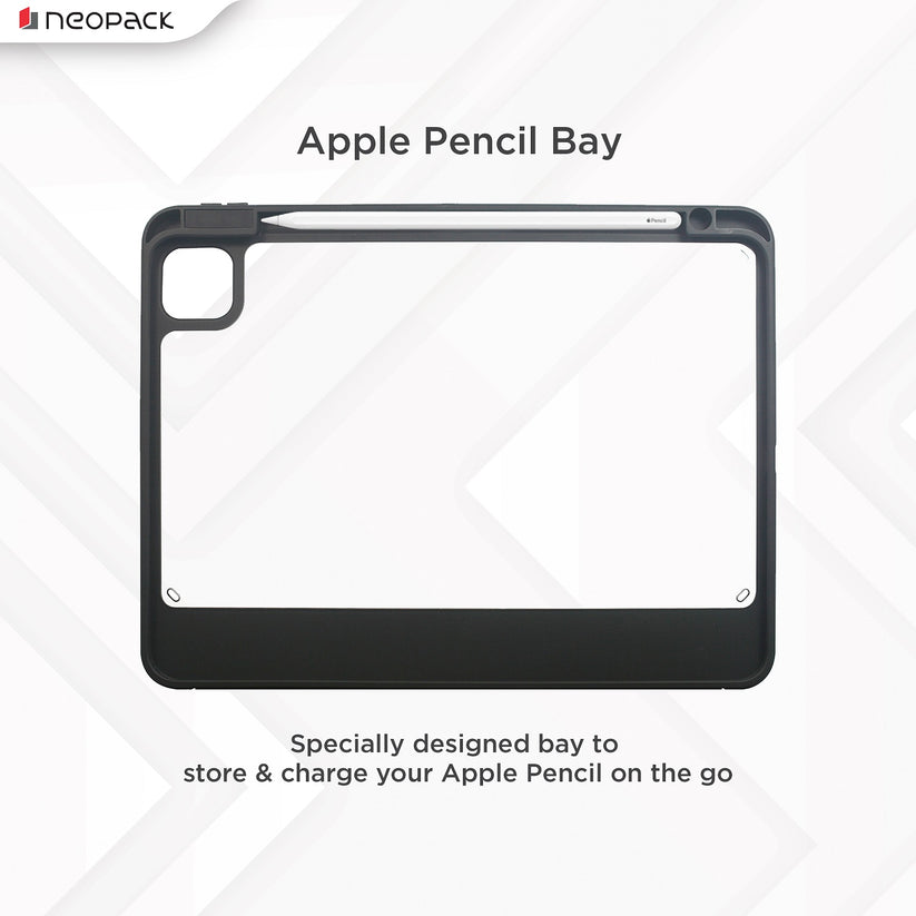 Neopack Delta Case with Pencil Holder for iPad Pro 11" 2nd & 3rd Gen (Black) Get best offers for Neopack Delta Case with Pencil Holder for iPad Pro 11" 2nd & 3rd Gen (Black)