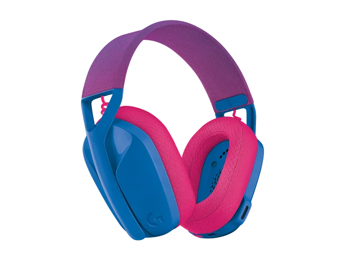 Logitech G435 Wireless Headset - Blue And Raspberry