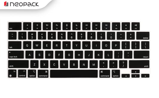 Neopack Silicon Keyboard Guard for MacBook Air 13”, M1 Series (Black)