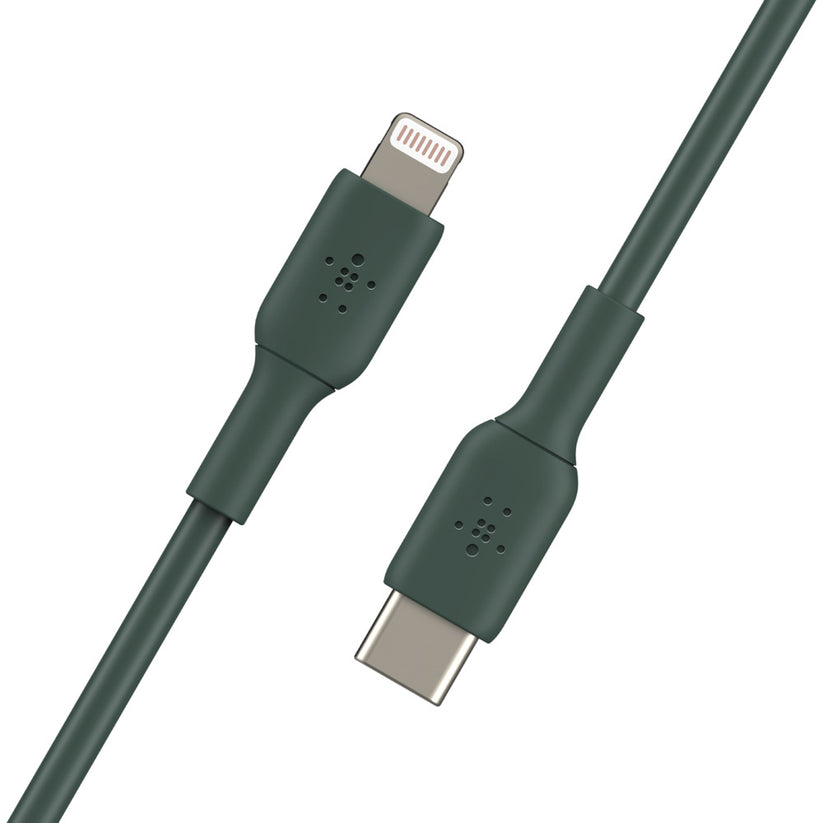 Belkin PVC C-LTG 1M - C to Lightning - Midnight Green Get best offers for Belkin PVC C-LTG 1M - C to Lightning - Midnight Green