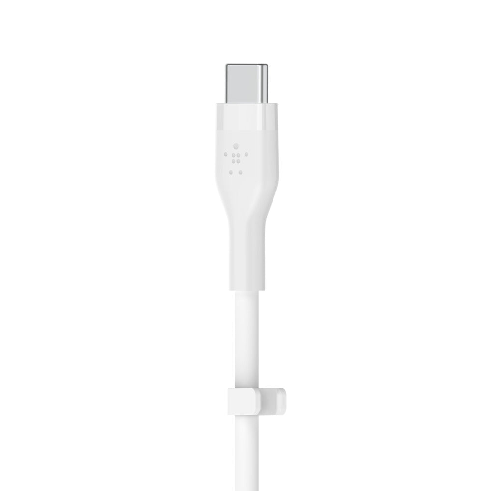 Belkin BOOST‚ÜëCHARGE‚Ѣ Flex USB-C Cable with Lightning Connector - White