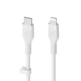 Belkin BOOST‚ÜëCHARGE‚Ѣ Flex USB-C Cable with Lightning Connector - White